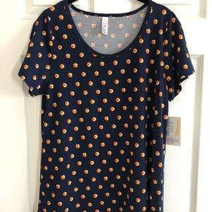 NWT Lularoe Blue Shirt